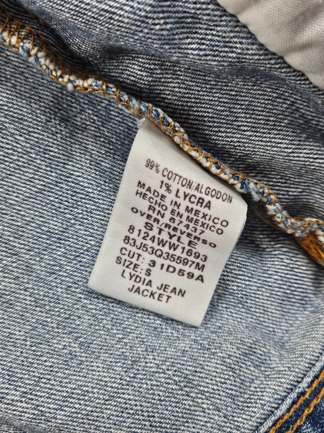 폴로 진스 컴퍼니 데님 트러커 자켓 ( S ) / 11709 상품이미지9