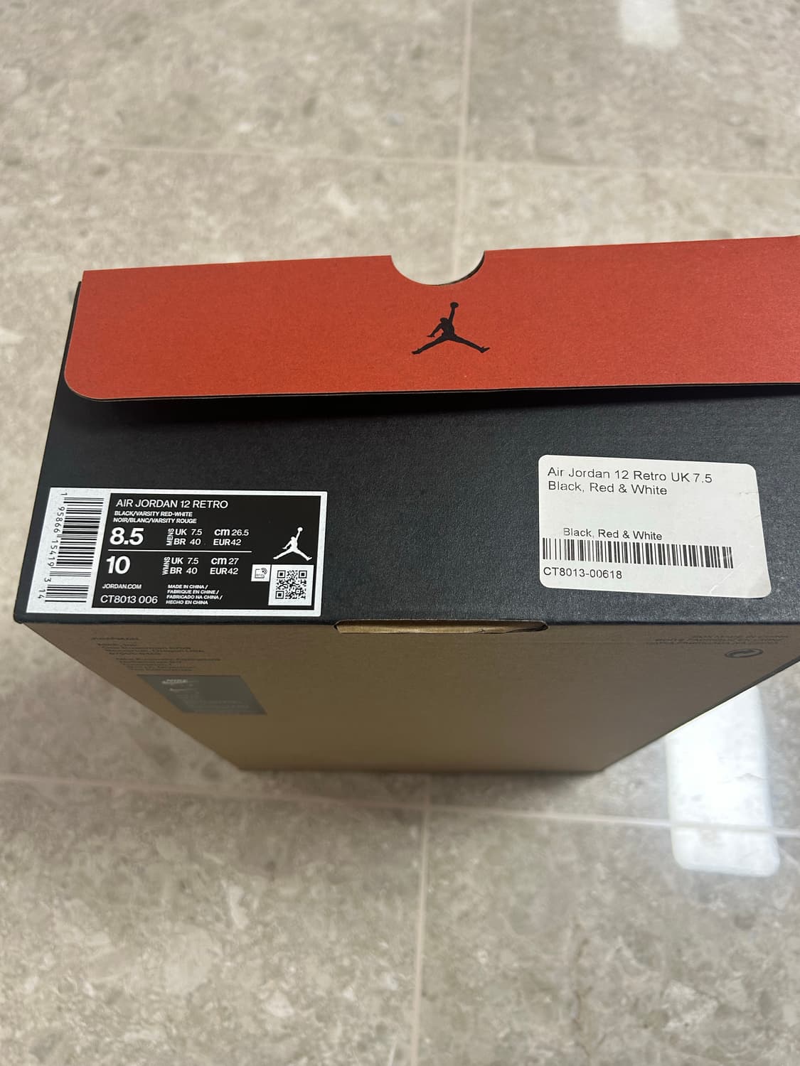 에어조던12 265사이즈 판매합니다 상품이미지5