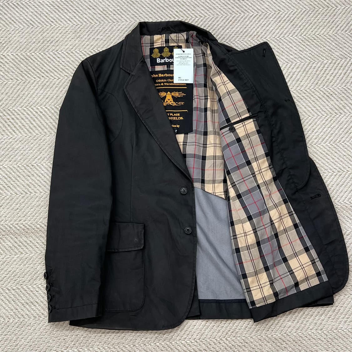 바버 코튼 블레이저 r2992 상품이미지3