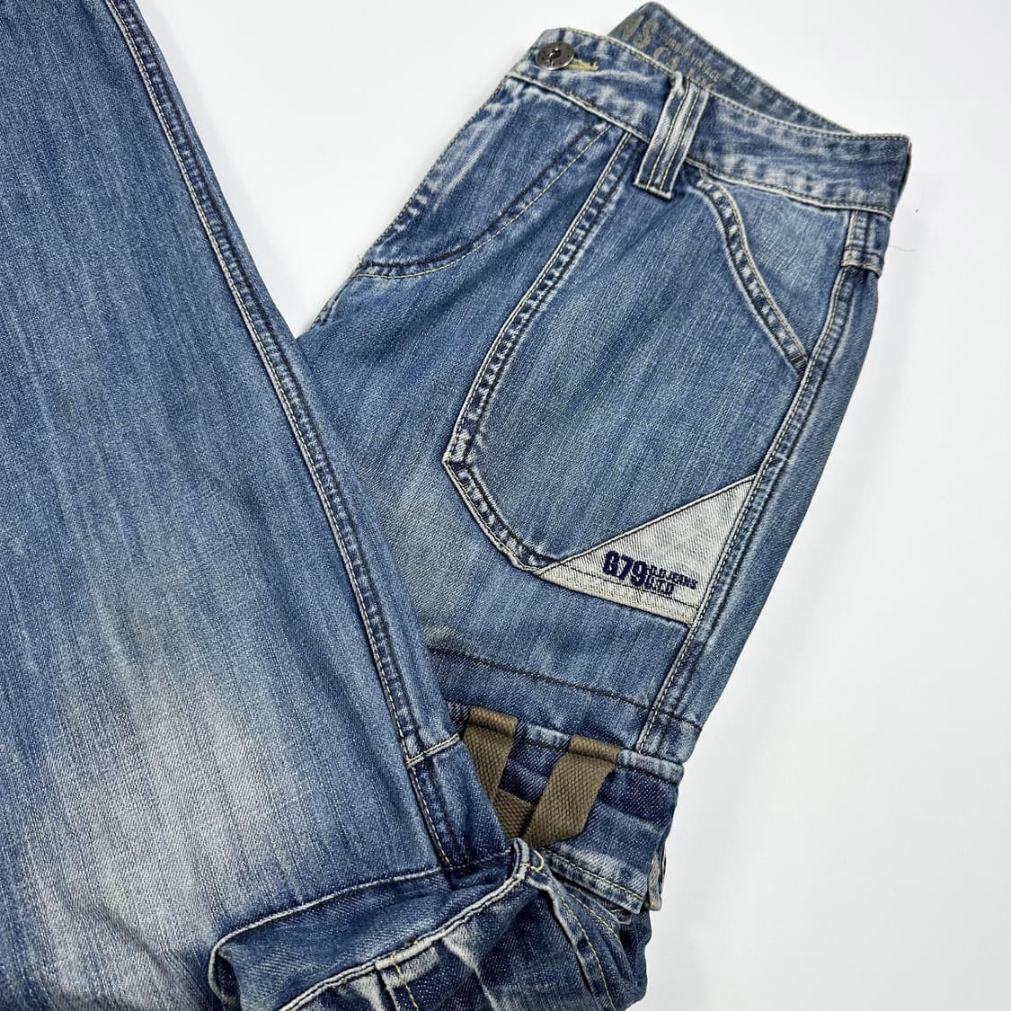 VTG 빈티지 스트레이트 데님 카고팬츠 (28인치) 상품이미지1