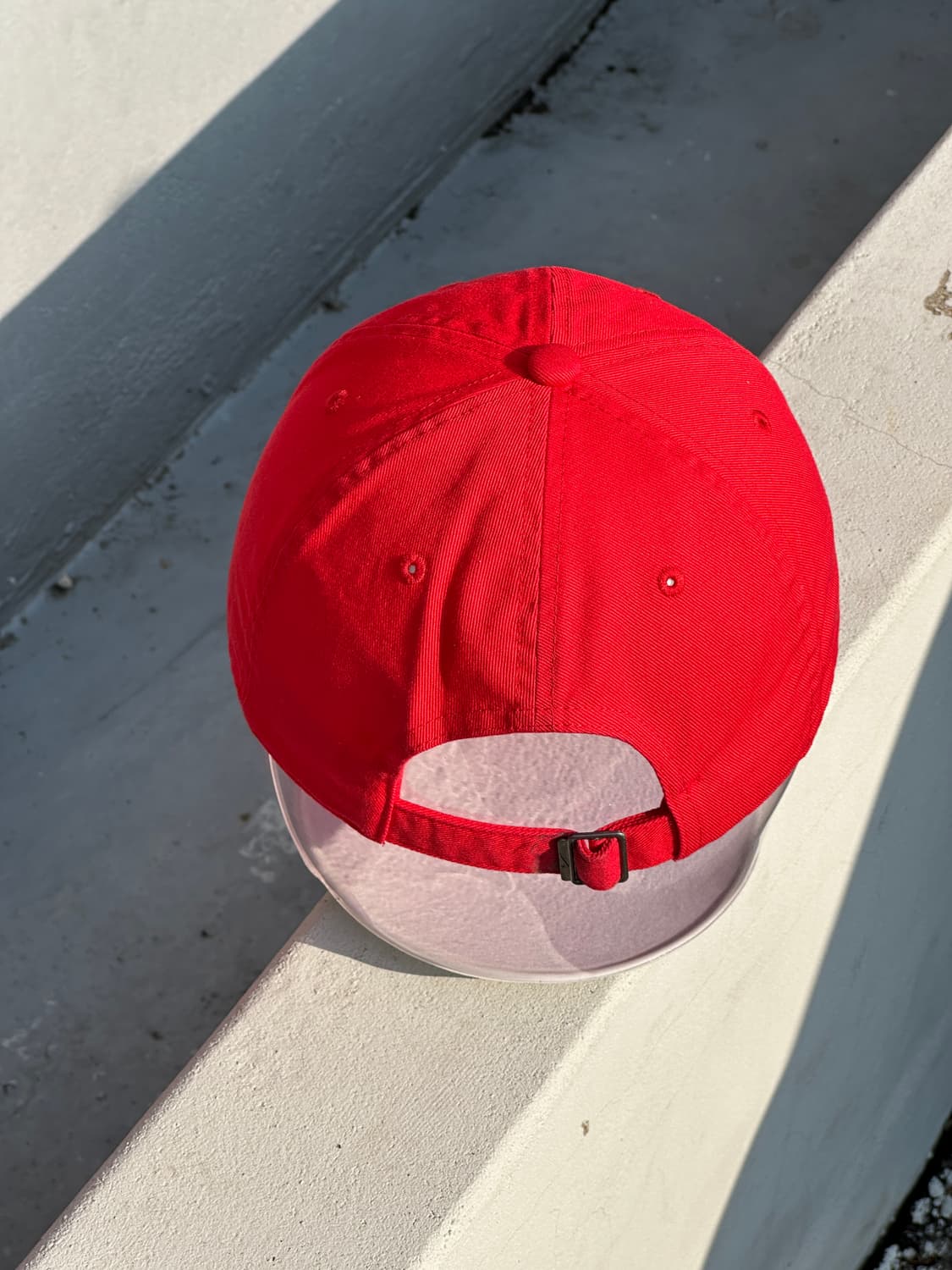 [F] 나이키 로고 헤리티지86 퓨추라 레드 볼캡 모자 상품이미지4