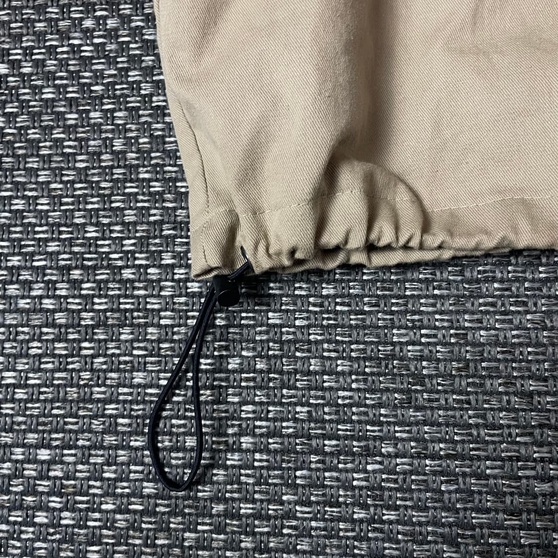 유니크 유니섹스 베이지 브라운 투포켓 자켓 상품이미지5