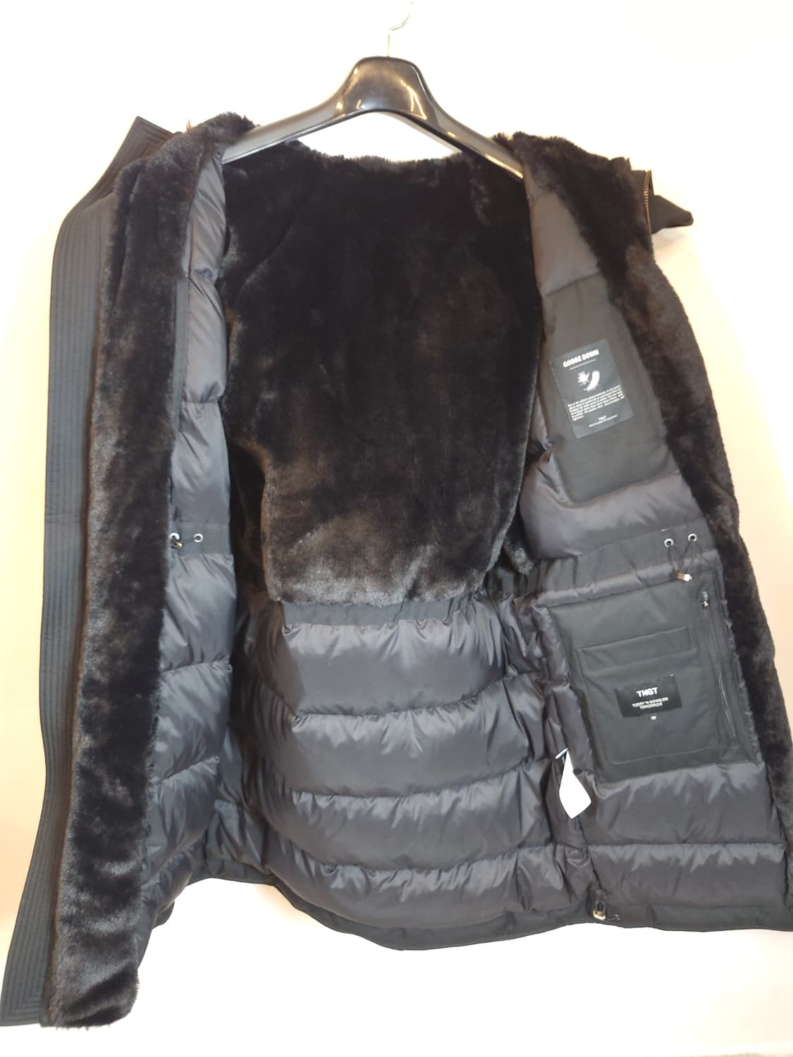 TNGT 사가폭스 프리미엄구스다운 롱패딩 100 L 새제품 상품이미지3