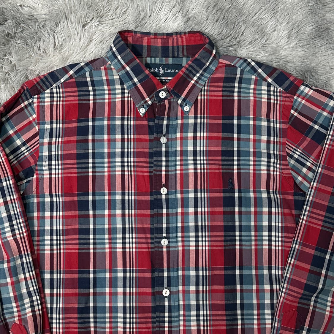 폴로랄프로렌 체크셔츠 XL 상품이미지2