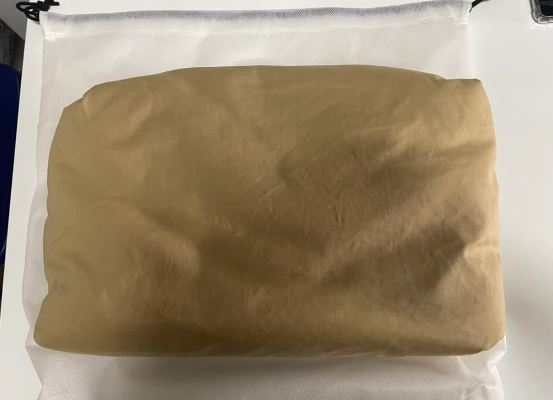 카슬에디션 KASSL EDITION 패딩 캔버스클러치_Brown  상품이미지1