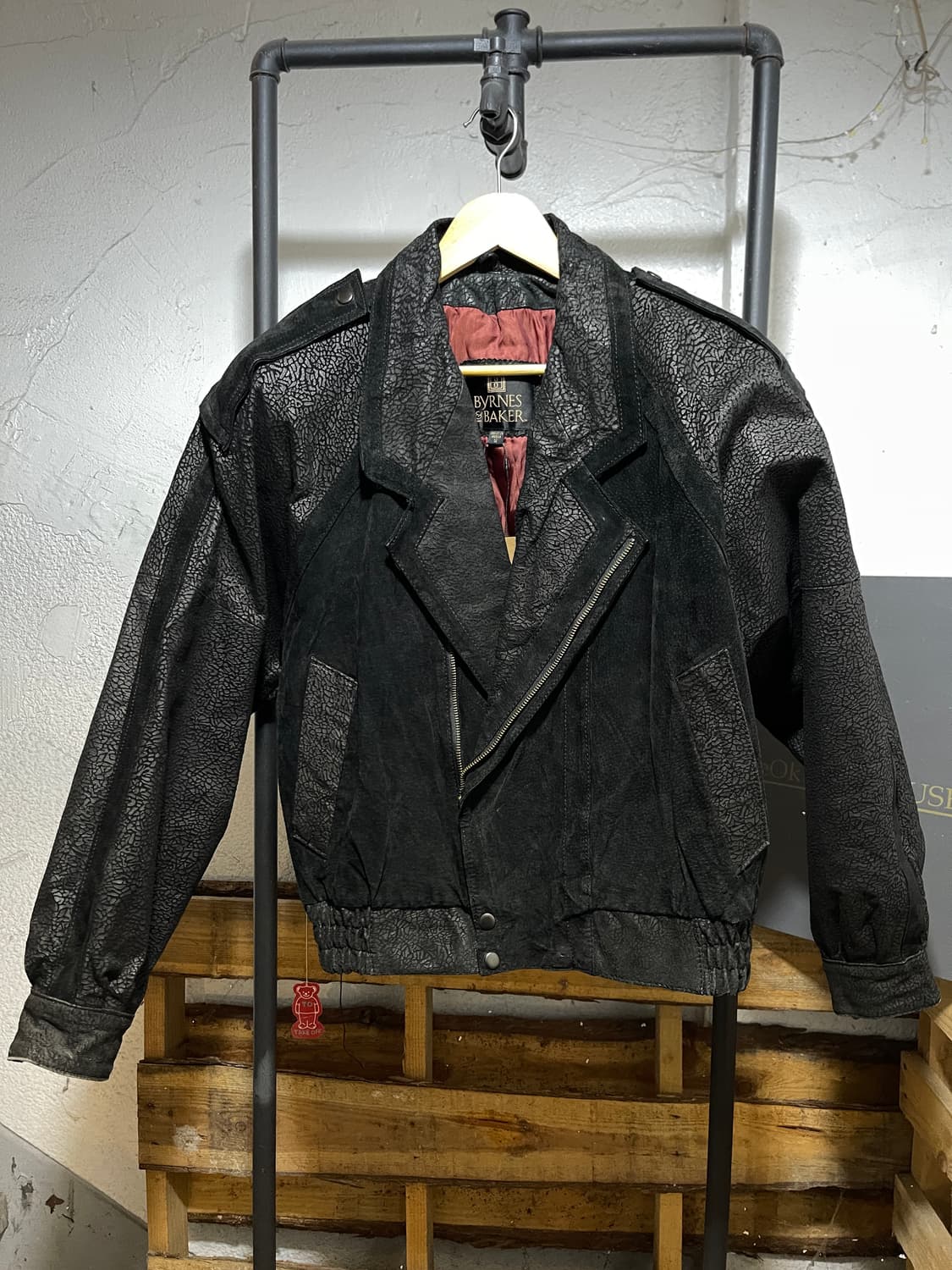  Byrnes&baker 빈티지 레더 자켓 상품이미지1