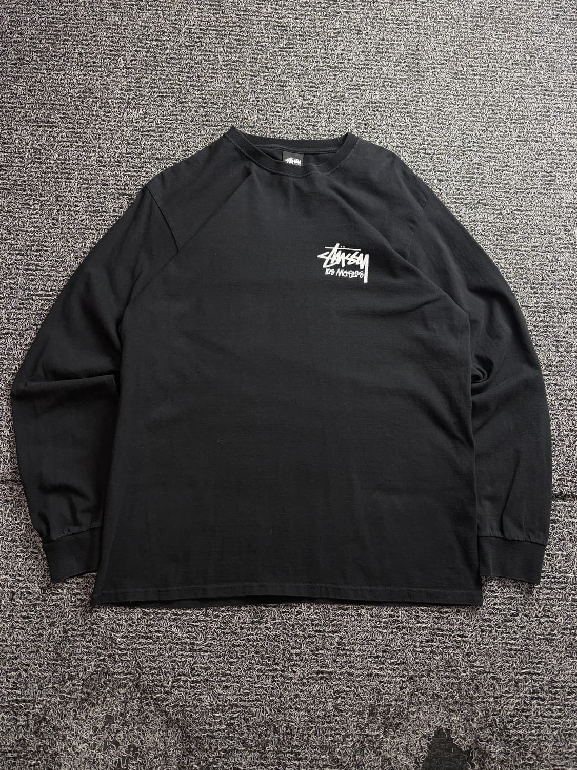 스투시 로스엔젤레스 빅로고 블랙 롱슬리브 3156 상품이미지2