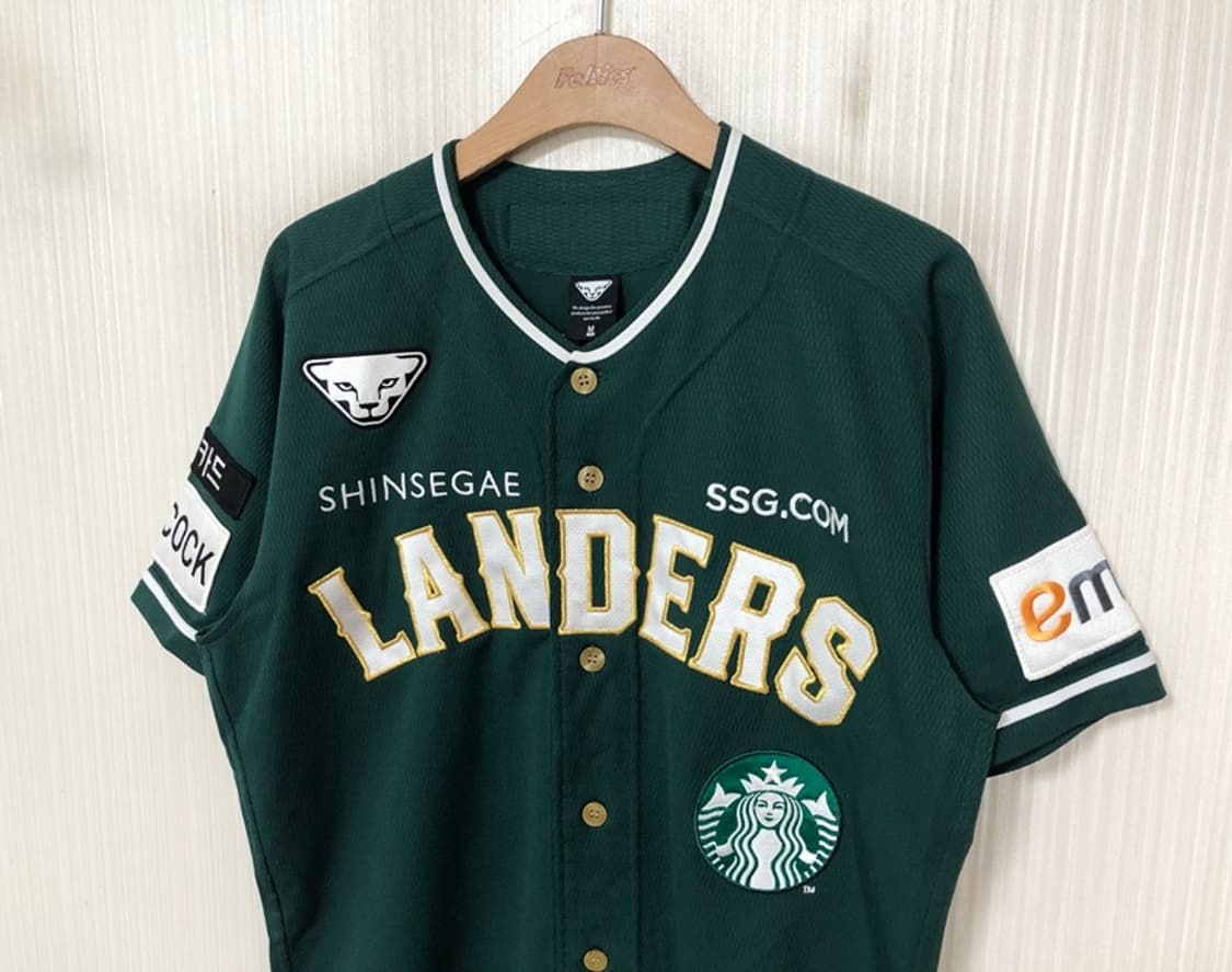 KBO 다이나핏 SSG랜더스X스타벅스 랜더스벅 한정져지 M #17 추신수 상품이미지7