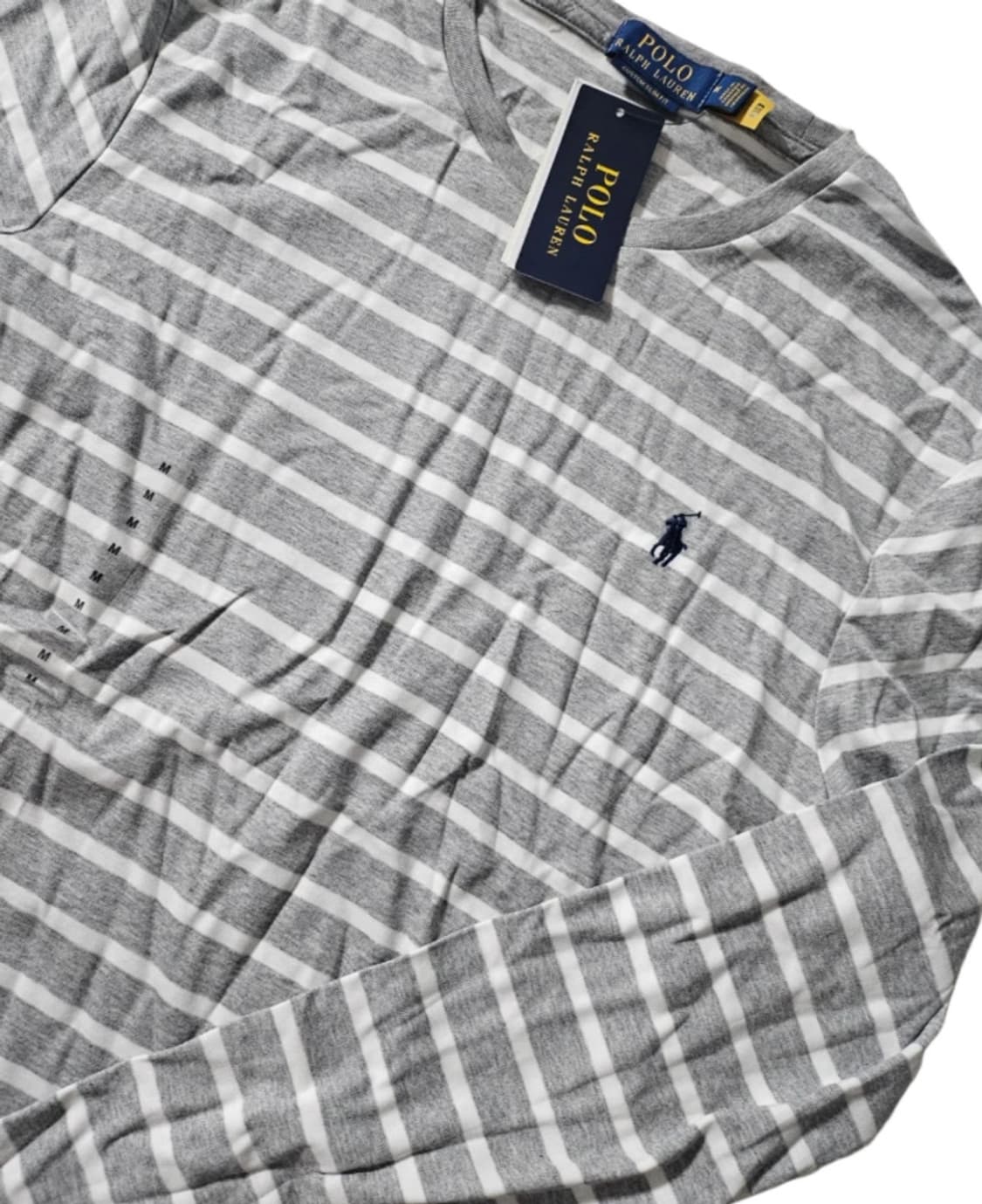 폴로 랄프로렌 스트라이프 긴팔 티셔츠 엄성현 상품이미지2