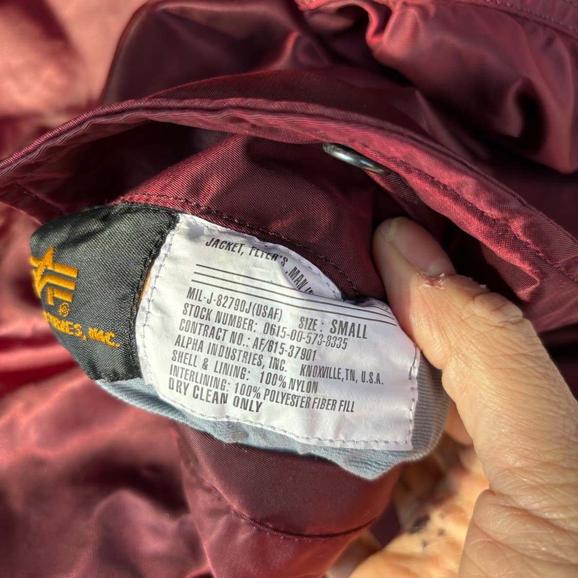 알파인더스티리 ma1  상품이미지6