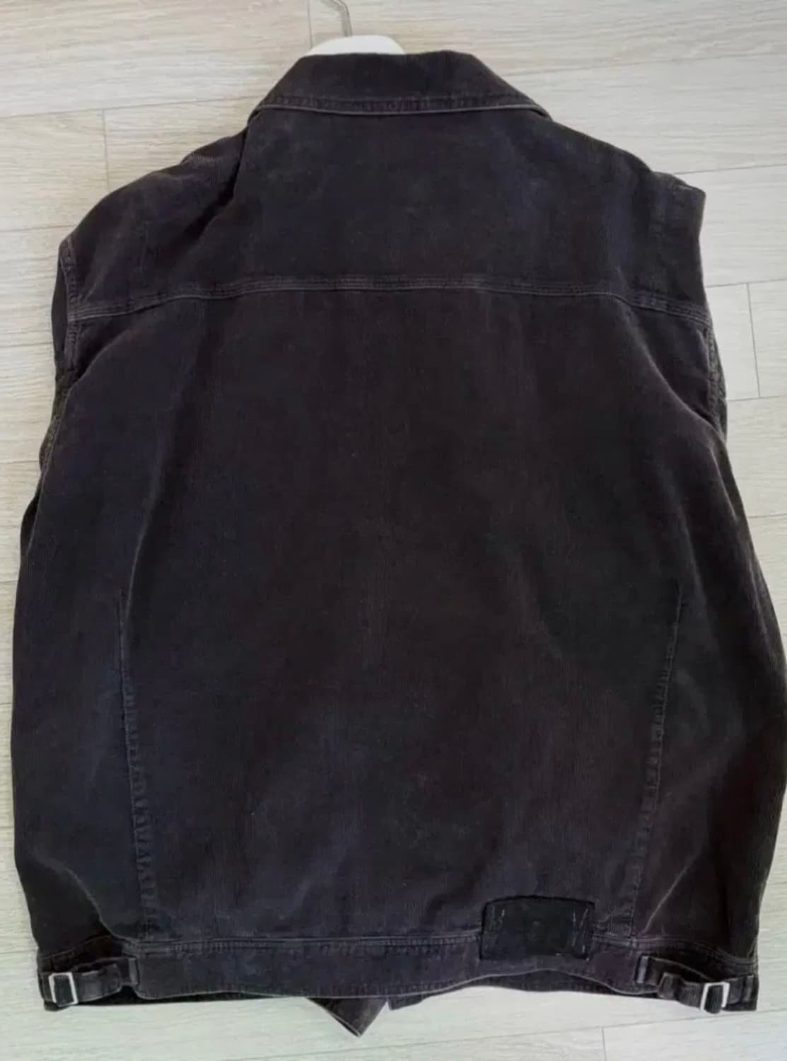 폴리테루 페이즐리 트러커 자켓 코듀로이 다크퍼플네이비 4 (닼퍼네) 상품이미지3