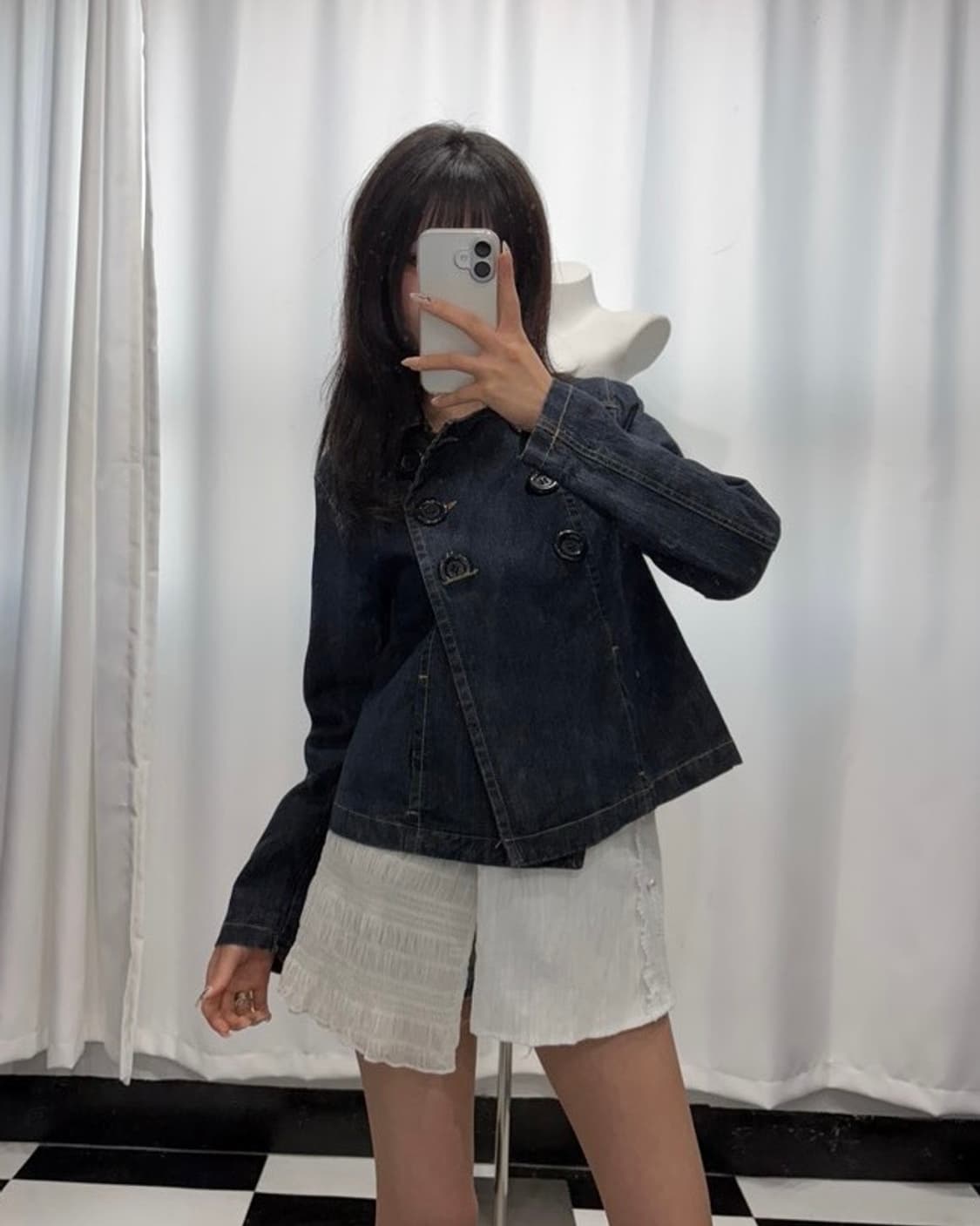 🎸진청 데님 버튼 자켓🎸 상품이미지2