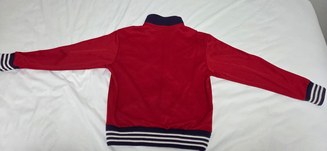 아디다스 레드 삼선 트랙탑 져지 상품이미지2