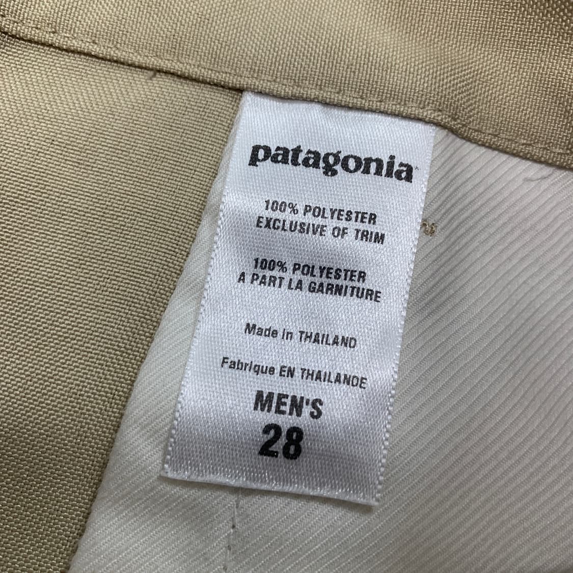 28) Patagonia 파타고니아 버뮤다 스타일 워크 테이퍼드 반바지 상품이미지5