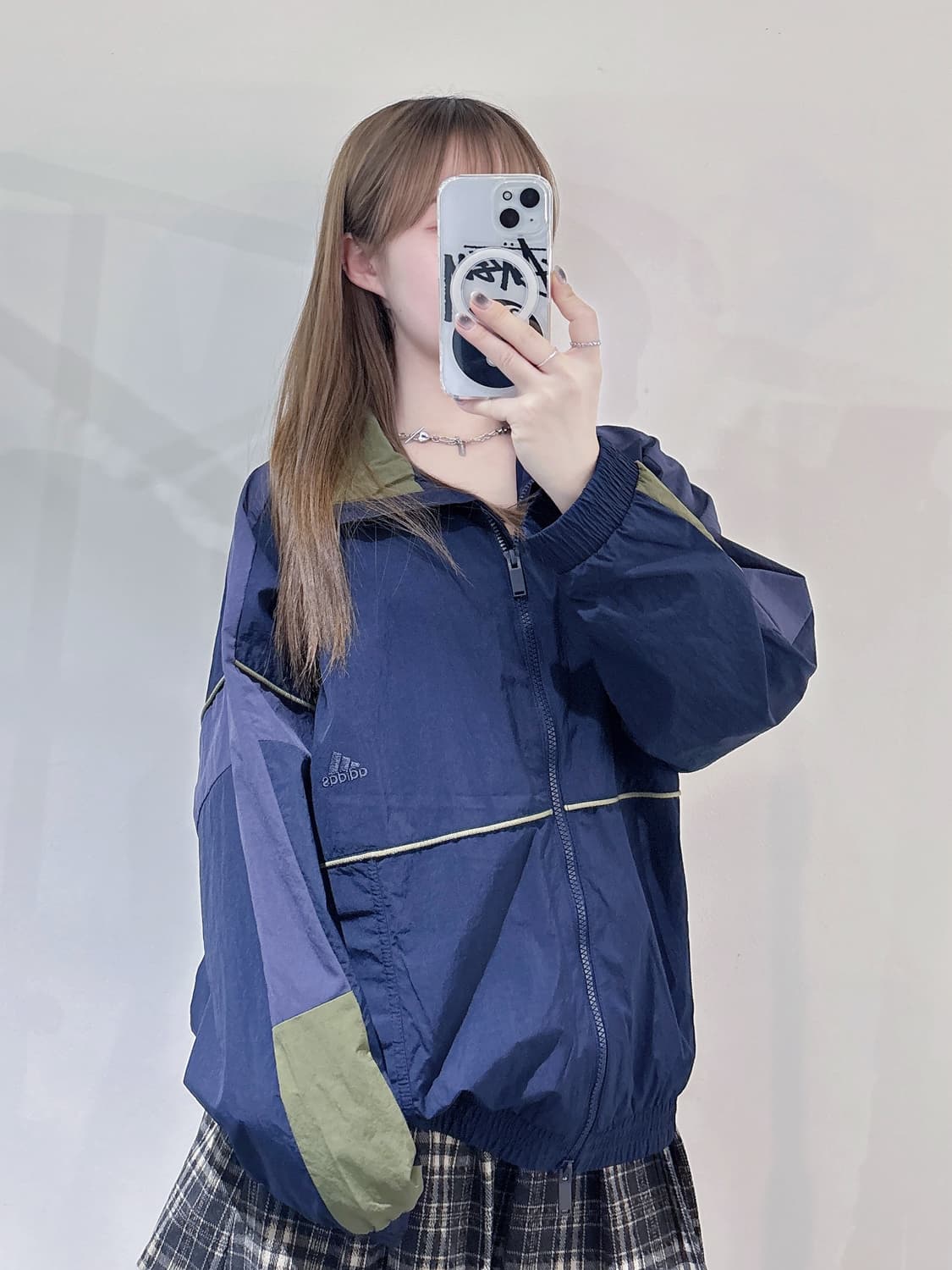 아디다스 스몰로고 투웨이 바람막이 상품이미지1