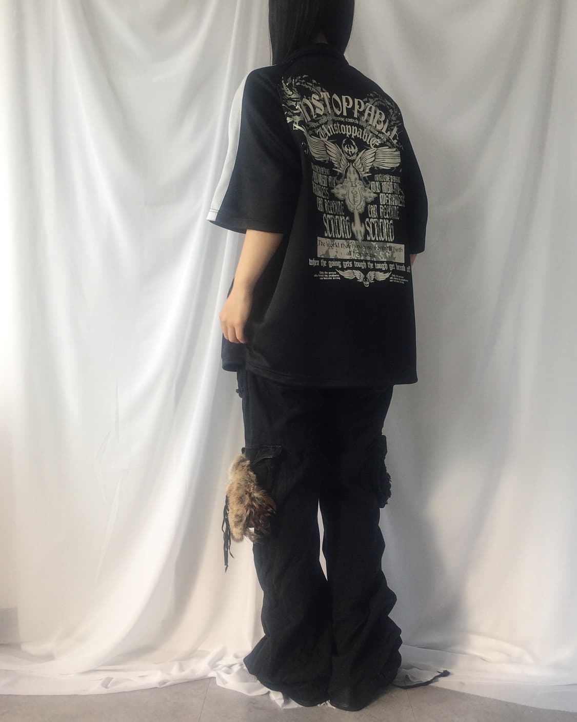 Back printing point track zip up 상품이미지9
