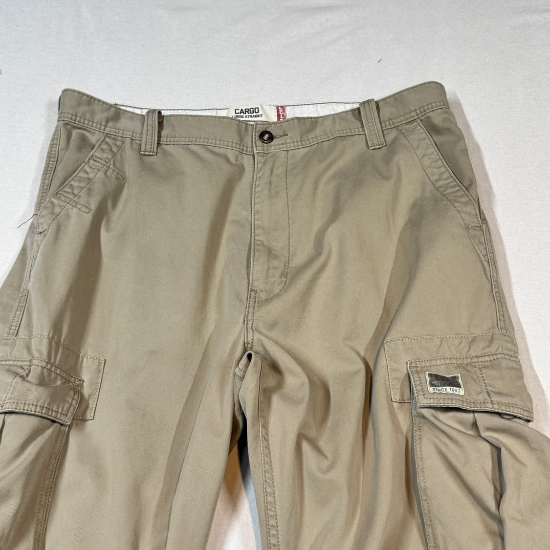 40inch) 리바이스 카고 팬츠 카고 바지 면바지 상품이미지5
