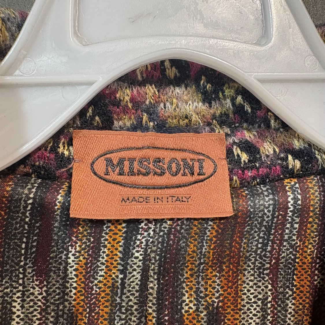 [42] MISSONI 미쏘니 트위드 패턴 코트 상품이미지6