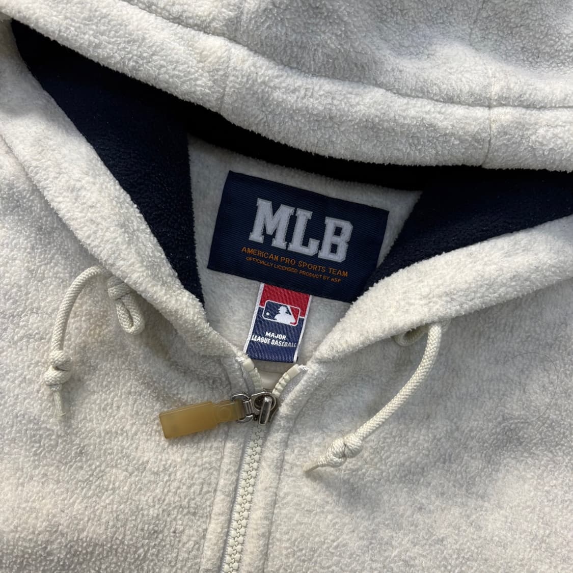 실측확인 MLB 남성 후드 집업 자켓 0324J 상품이미지2