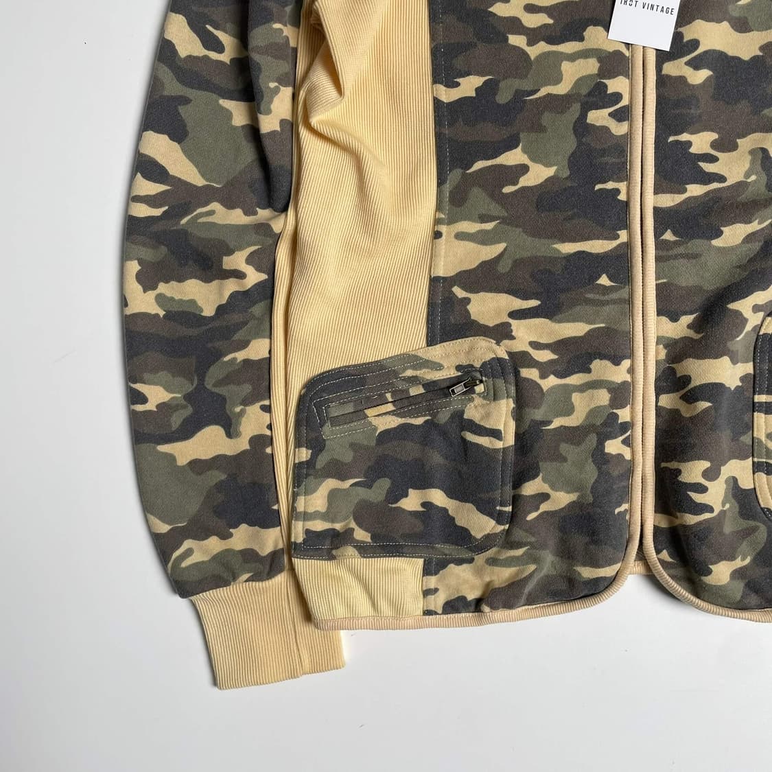 밀리터리 패턴 포켓 포인트 집업 후드 상품이미지4