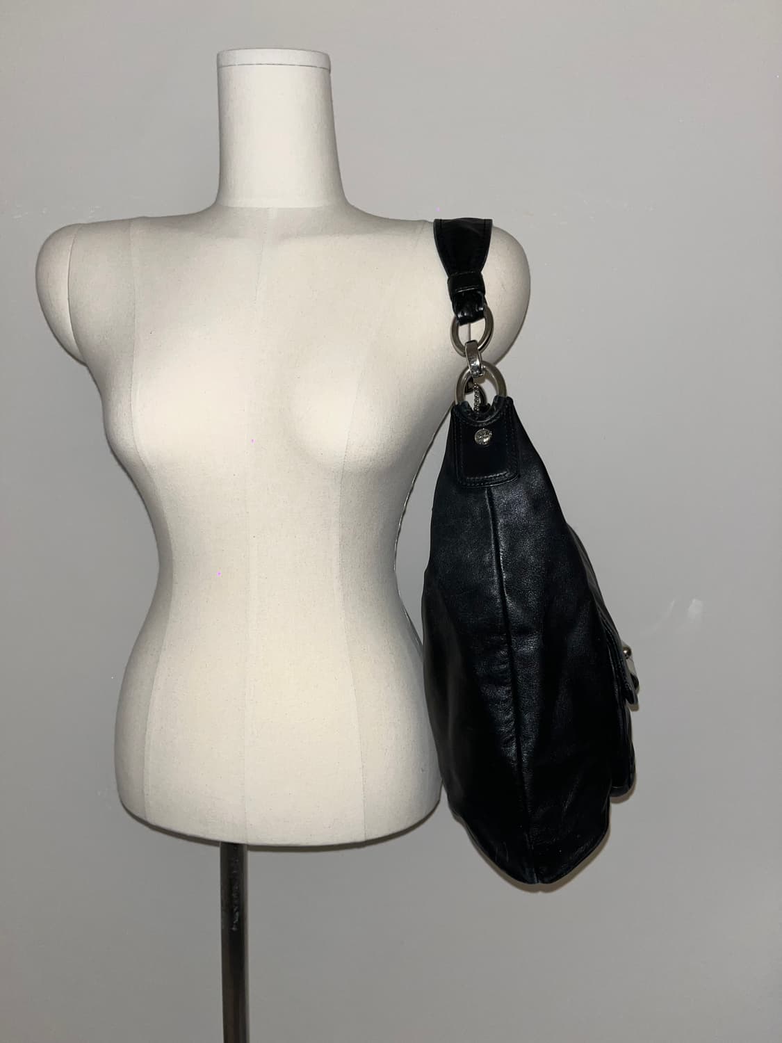 📦All Black Coach Basic shoulder bag 상품이미지4