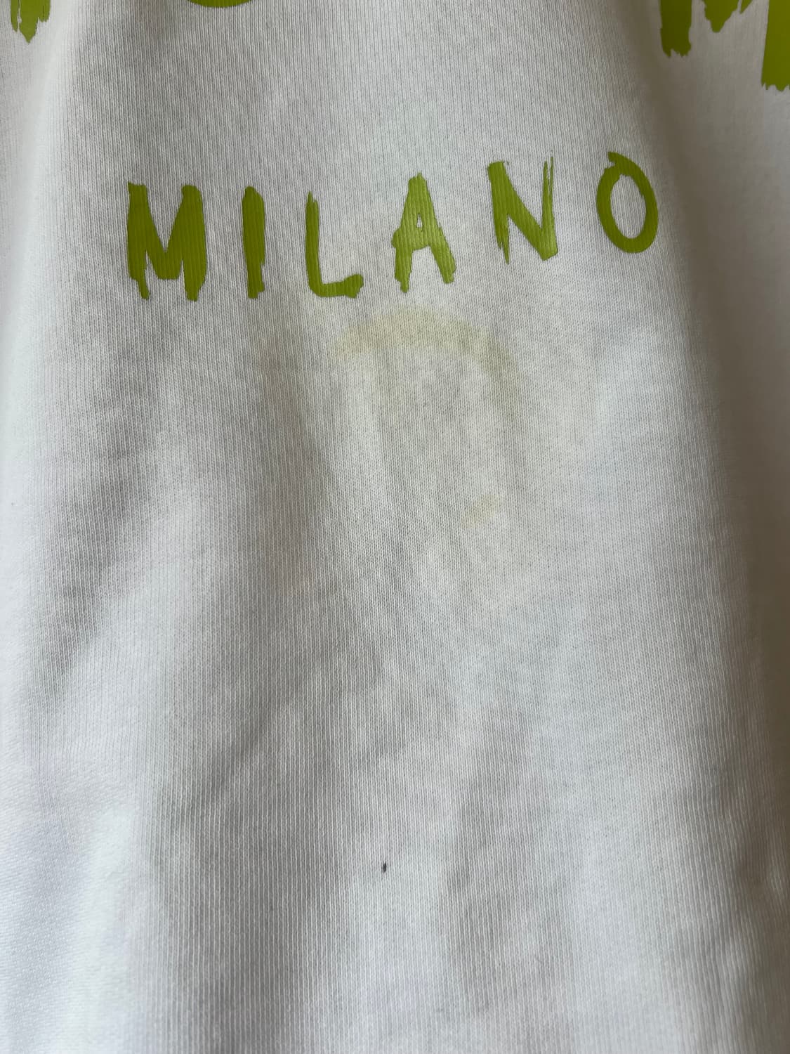 MSGM 여성 화이트 맨투맨티셔츠 스웻티셔츠 상품이미지8