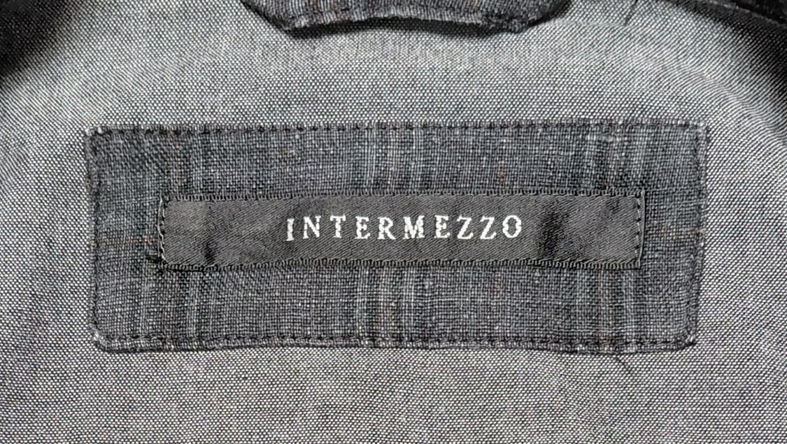 [L] 인터메조 x 이탈리아 EMMETEX 리넨 체크 사파리 자켓 상품이미지5