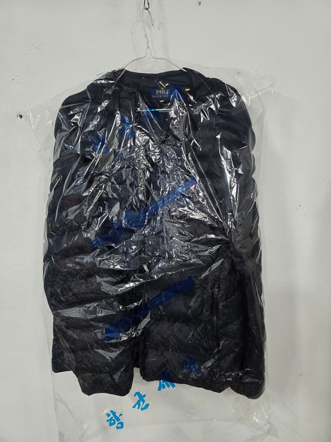 폴로 랄프로렌 네이비 후드 경량 패딩 상품이미지7