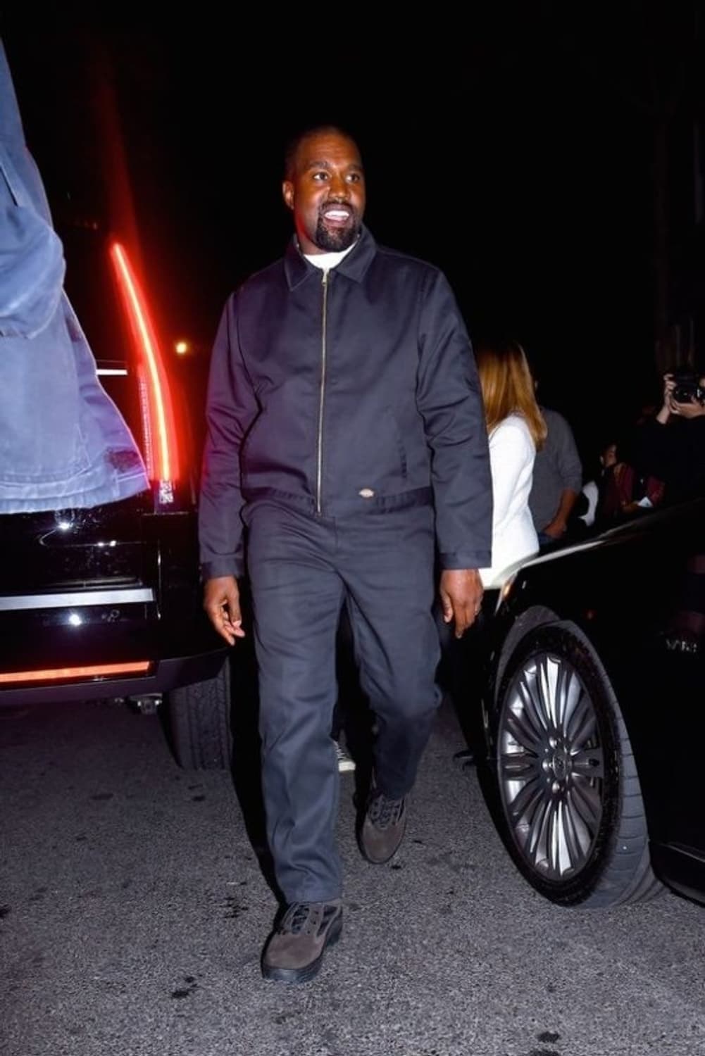 칸예 착용 아이젠하워 레귤러핏 재킷 Black 라지 상품이미지1