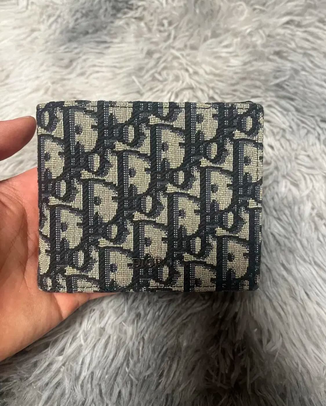 [S급] 디올 오블리크 자카드 반지갑 상품이미지1