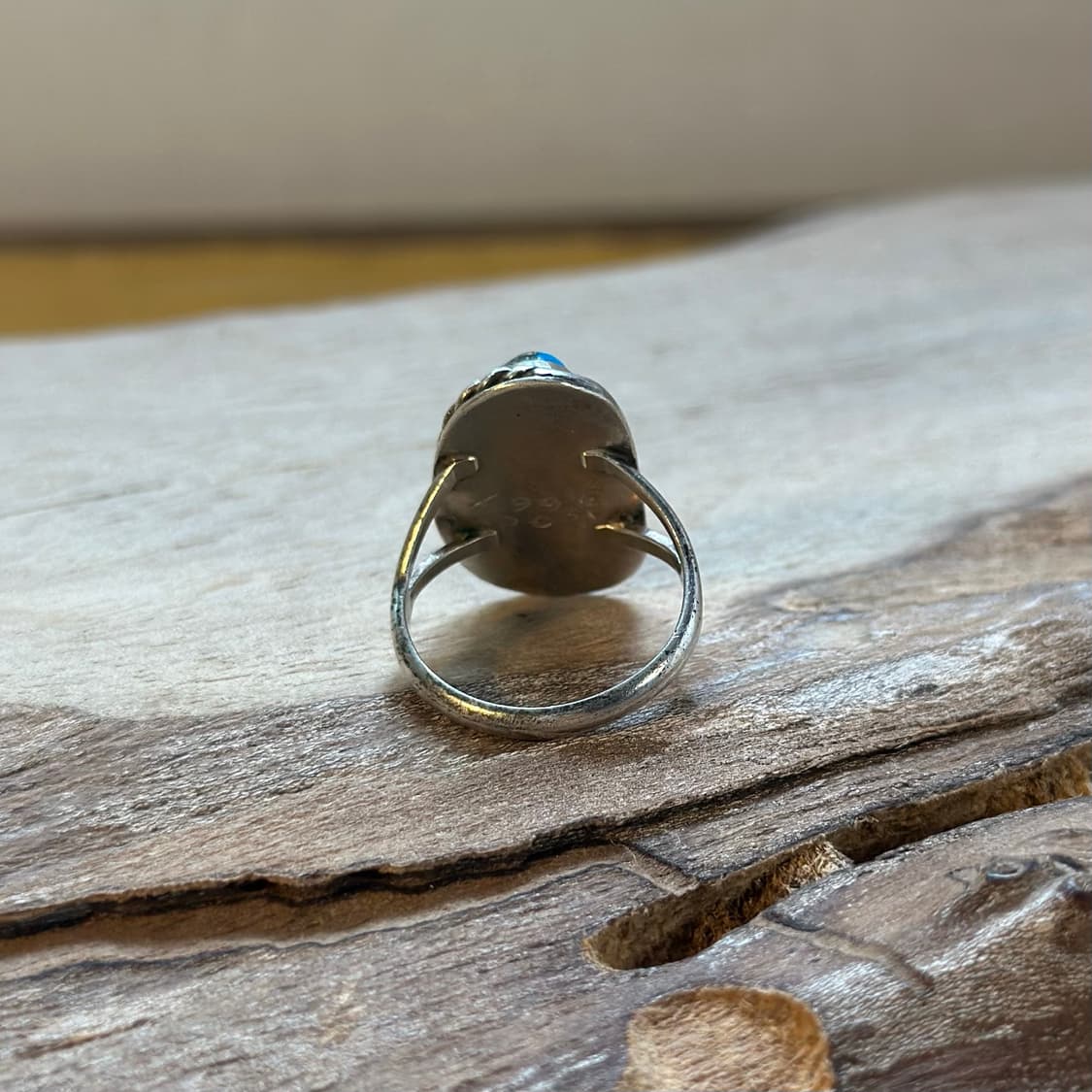Navajo Kingman Turquoise Ring 네이티브 아메리칸  상품이미지4