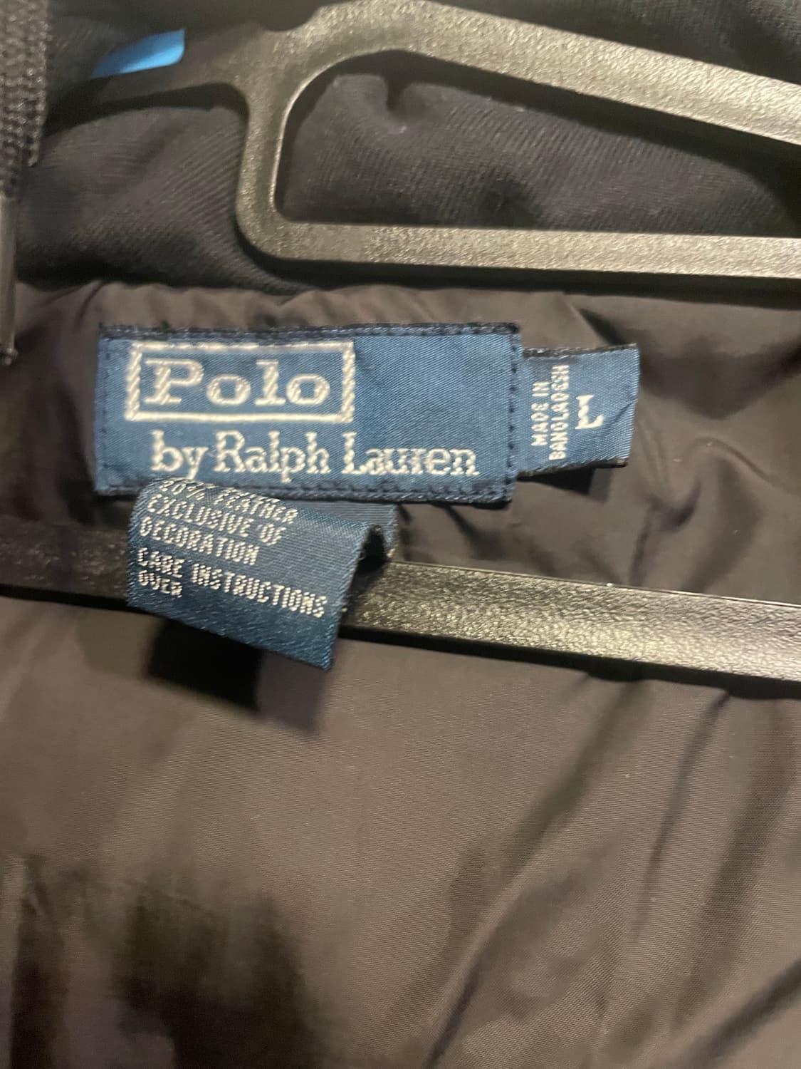 폴로 블랙 패딩 점퍼 L 100~105 상품이미지6