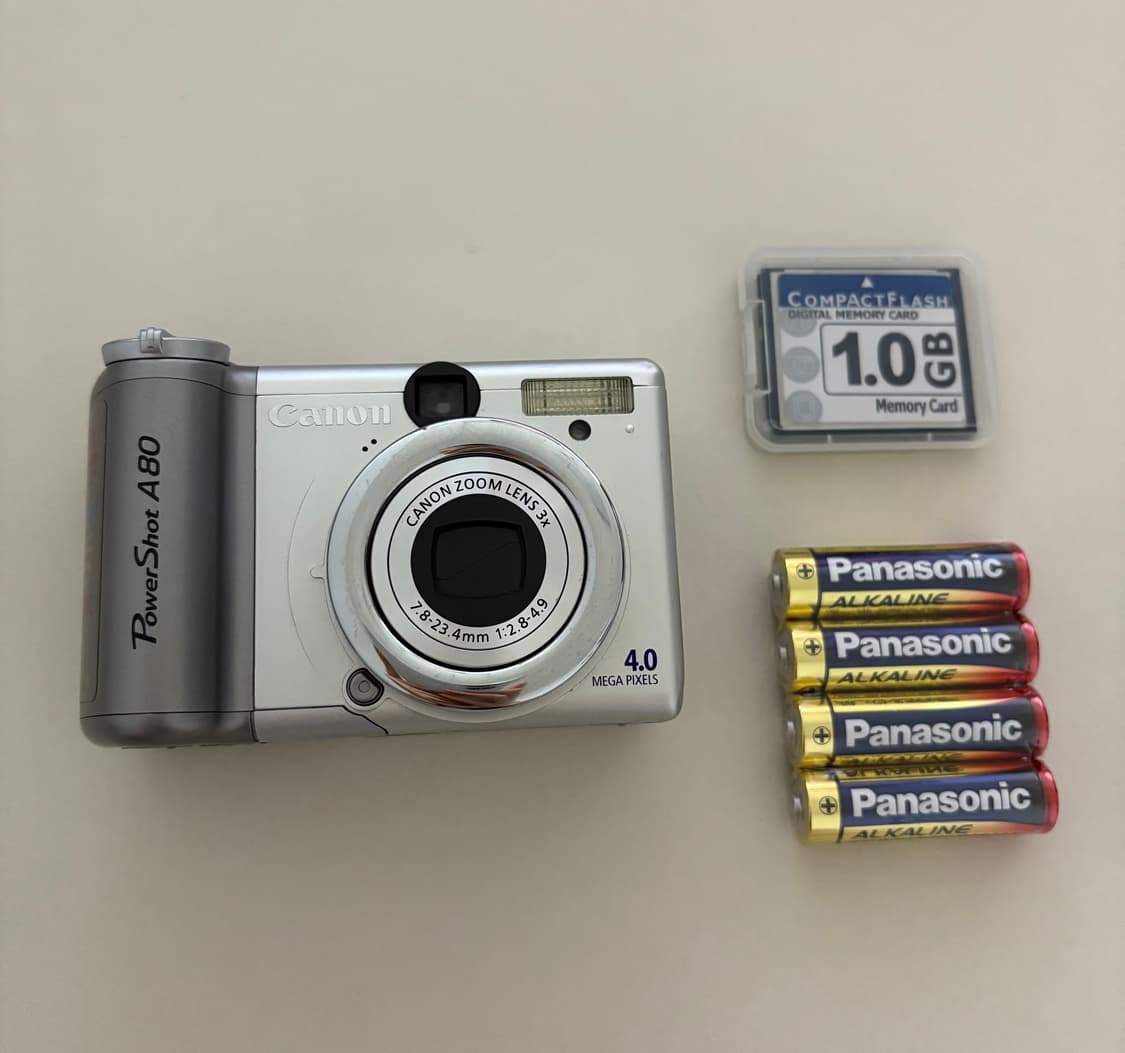 캐논 Canon powershot a80 파워샷 빈티지 디카 상품이미지8