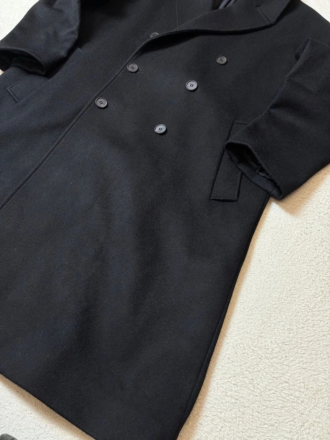 인사일런스 캐시미어 블렌드 더블 롱 코트 PN7661 상품이미지3