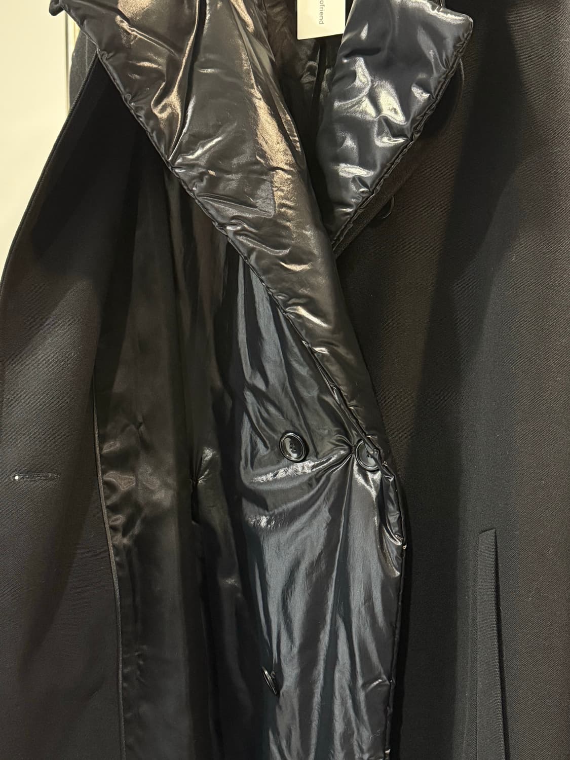 RAF SIMONS — FW06 폴리아미드 2 레이어드 패딩코트 상품이미지7