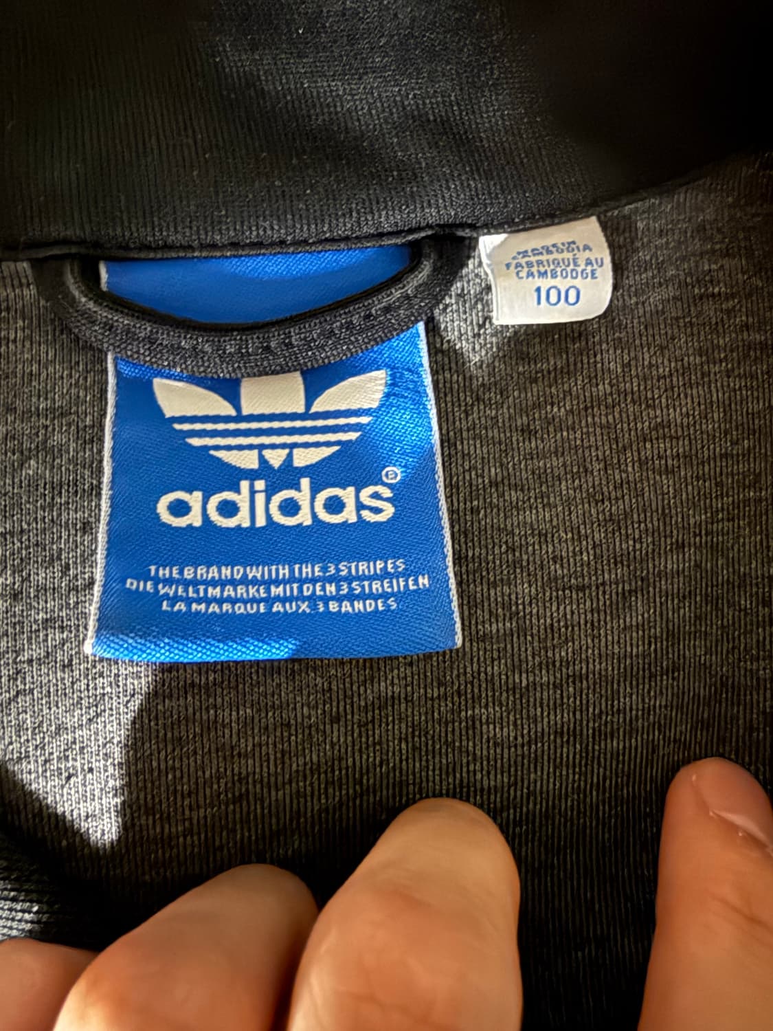 아디다스 파이어버드 빅로고 져지 100 상품이미지2