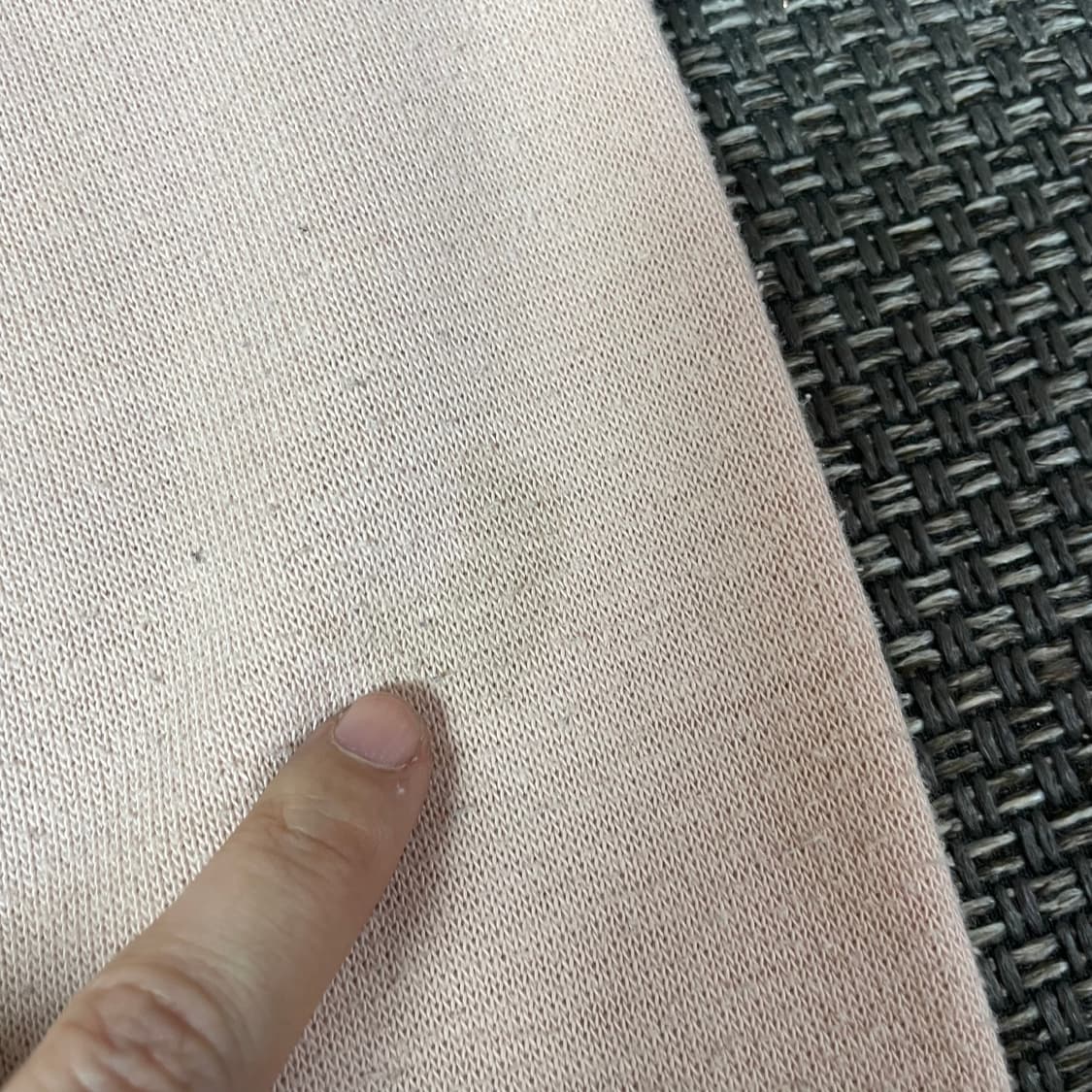 콜자 빅 자수 로고 핑크 바시티 자켓 M 상품이미지8