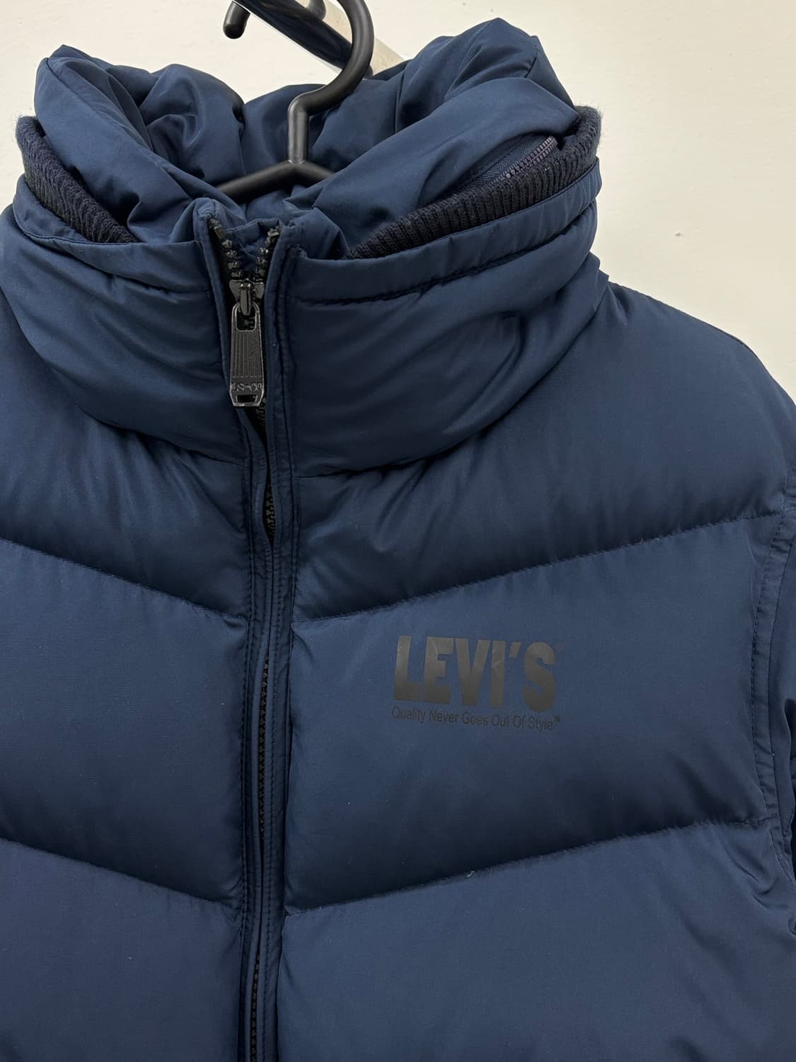 빈티지 리바이스 네이비 덕다운 패딩 상품이미지8