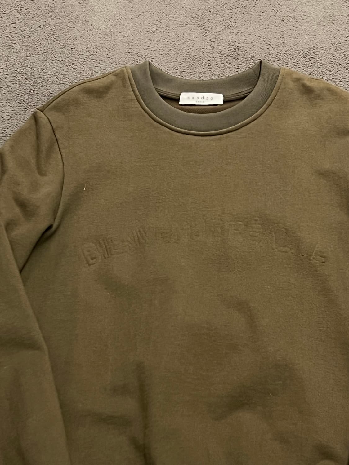 산드로 로고 맨투 처분  상품이미지2