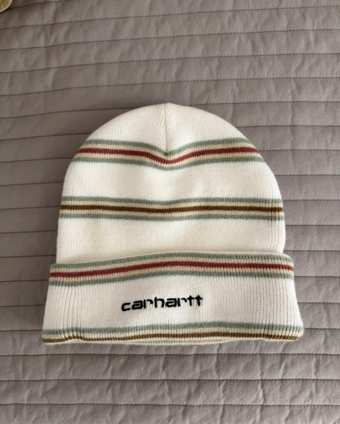 칼하트 WIP 스트라이프 비니 상품이미지1