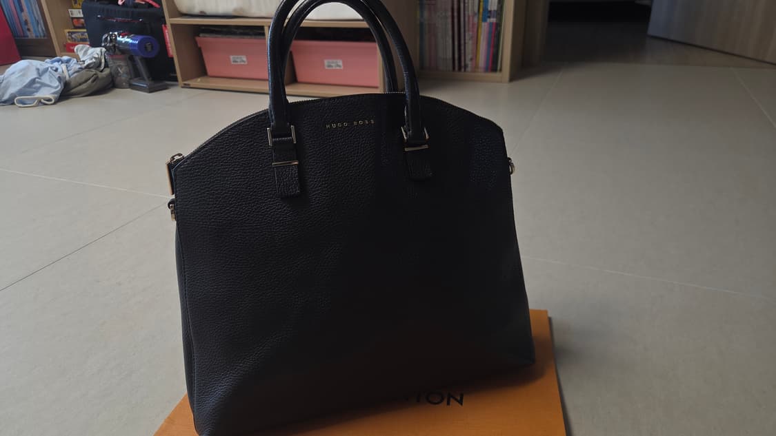 BOSS 럭셔리 부가티 가죽 숄더백 상품이미지2