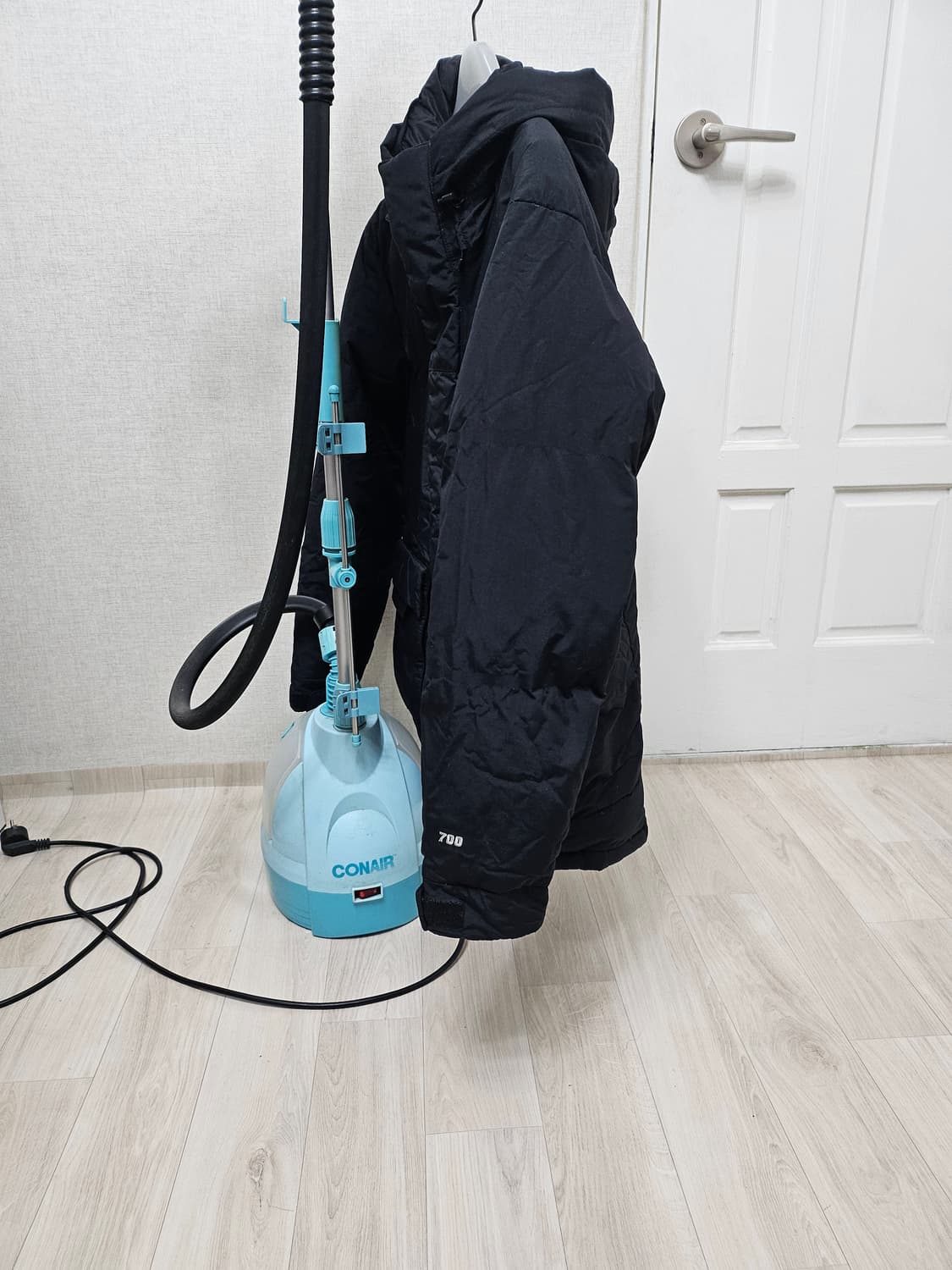 (90~95)S☆초대장급☆ 노스페이스 700 [블랙]폴라구스다운 대장패딩 상품이미지4