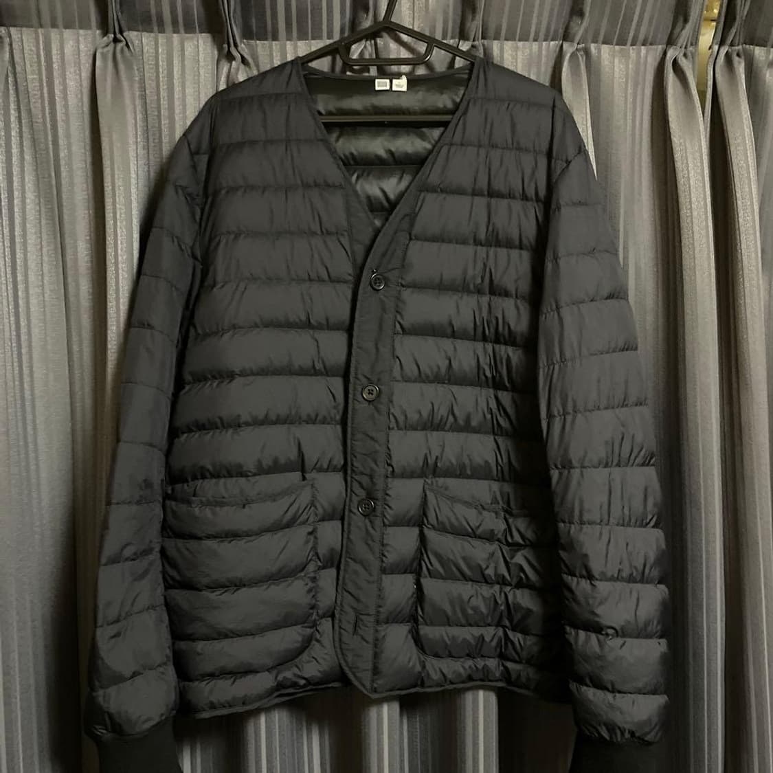 르메르 X 유니클로 16FW 봉태규 패딩 라이너 블랙 L 상품이미지3