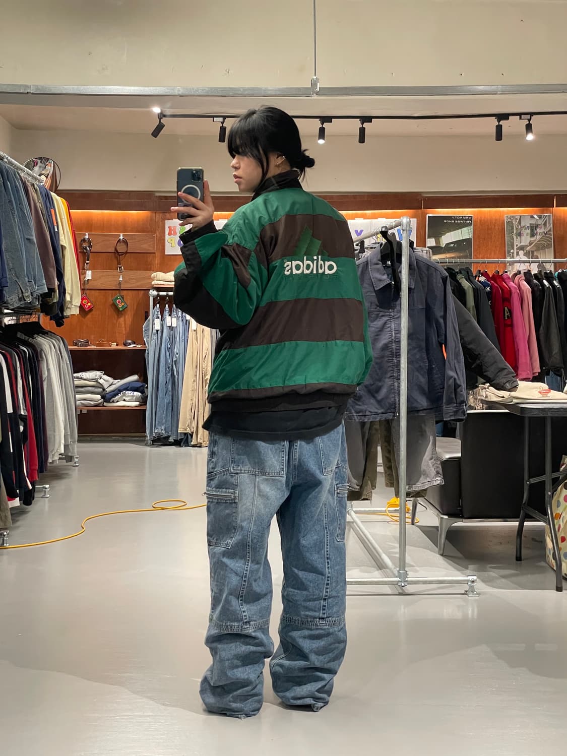 아디다스 이큅먼트 올드스쿨 바람막이 자켓 상품이미지2