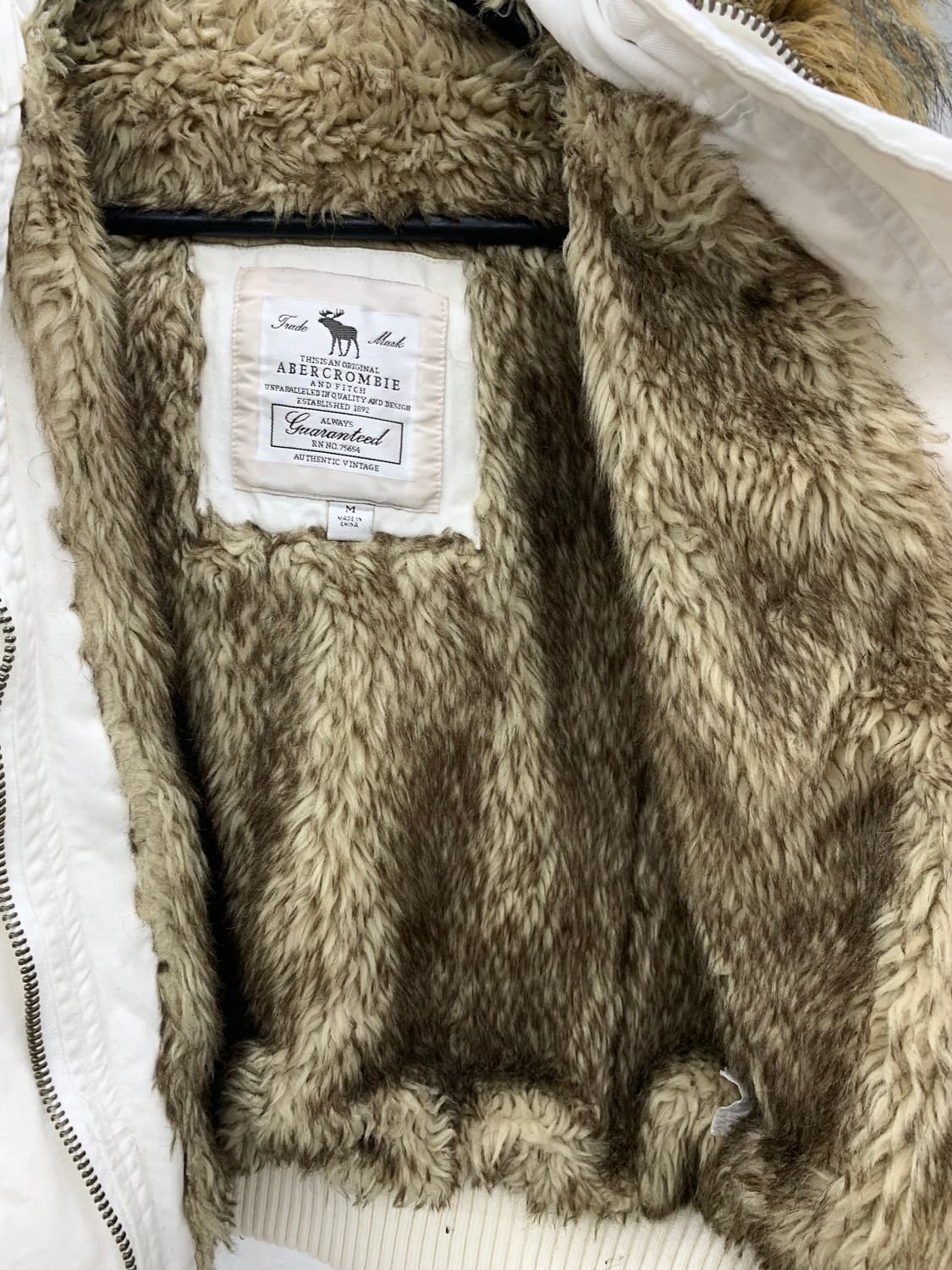 Abecrombie 00s fur down wolfjo parka  상품이미지9