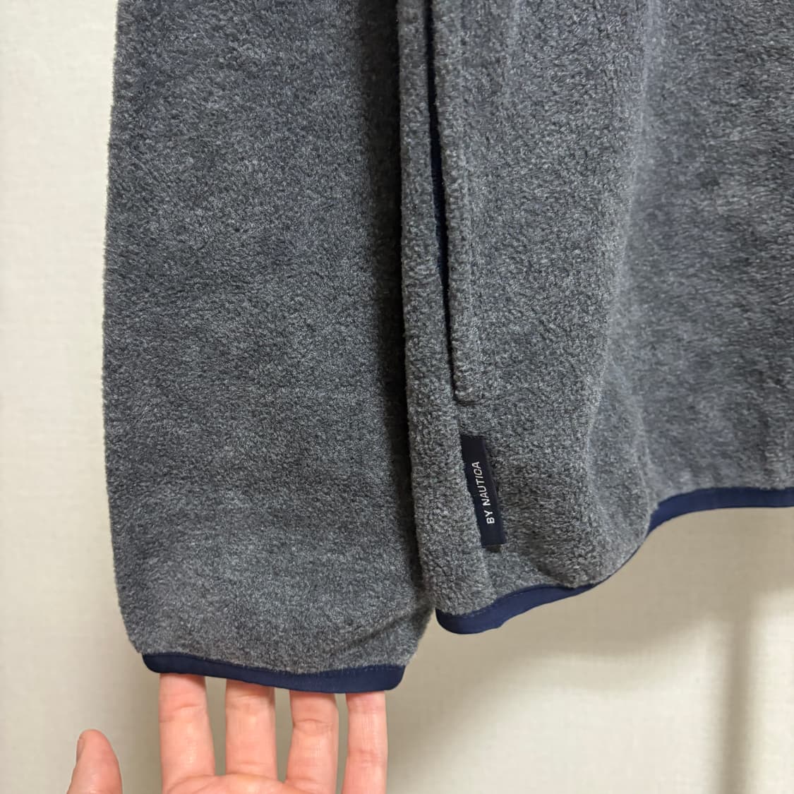 노티카 Made in USA 반집업 아노락 플리스 / 차콜, M 상품이미지7