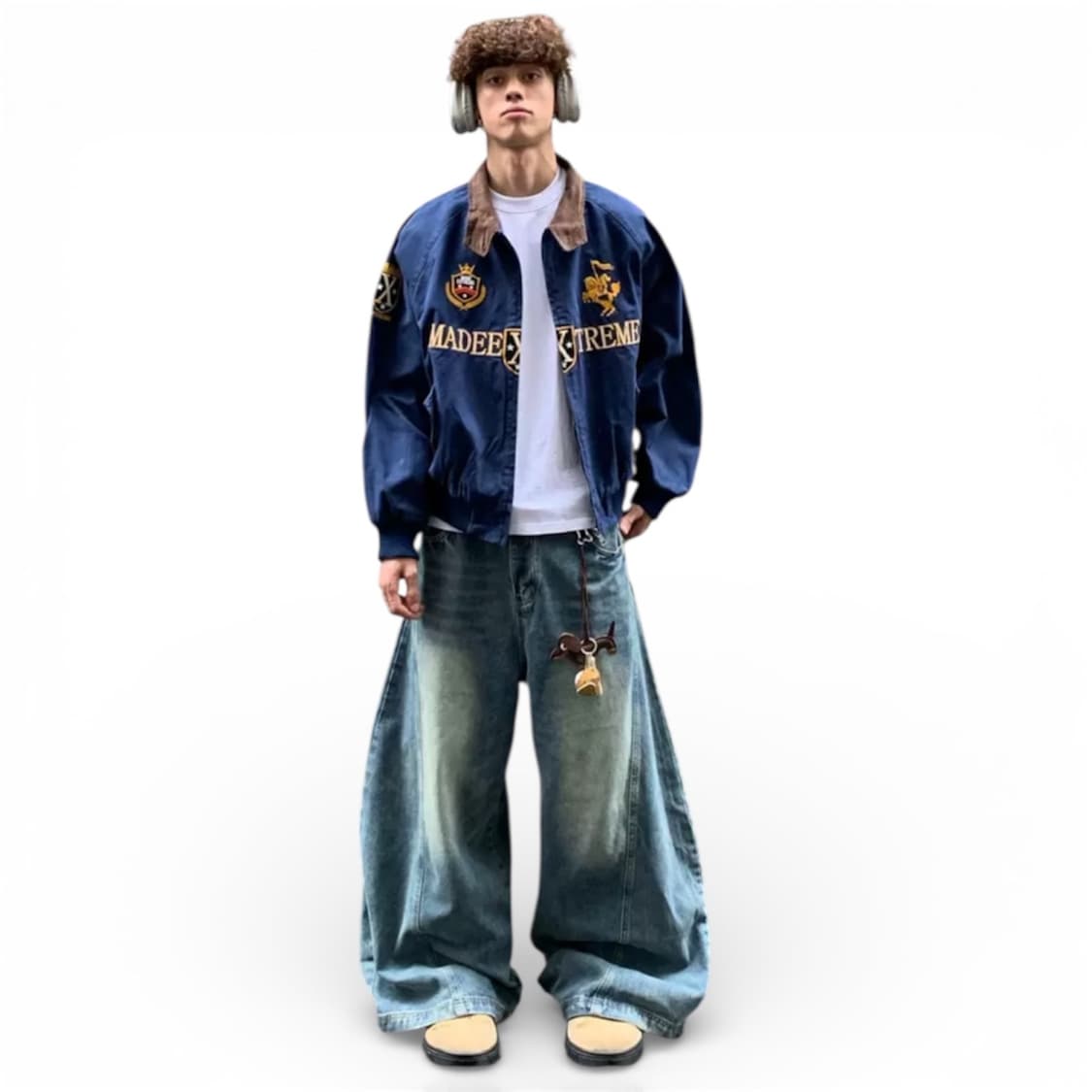 자수 빈티지무드 자켓 상품이미지1