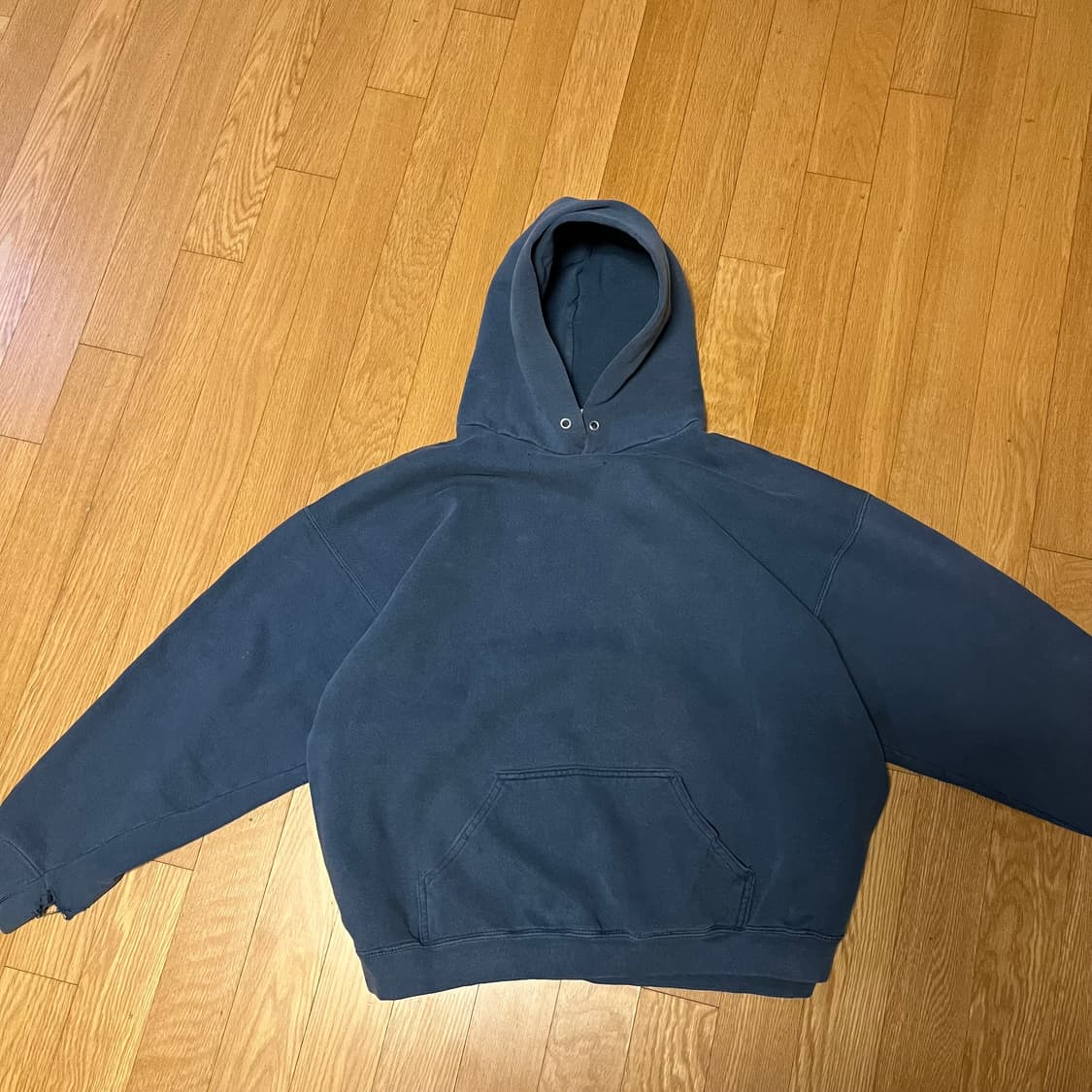 [L] 90s 빈티지 Tultex 디스트레스드 후디 상품이미지2