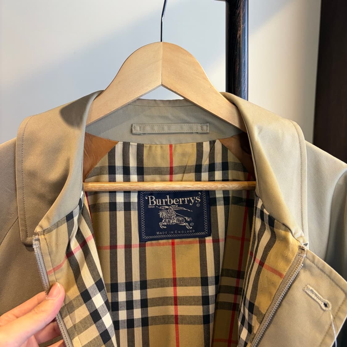 15528 - 버버리 베이지 블루종 자켓 상품이미지5