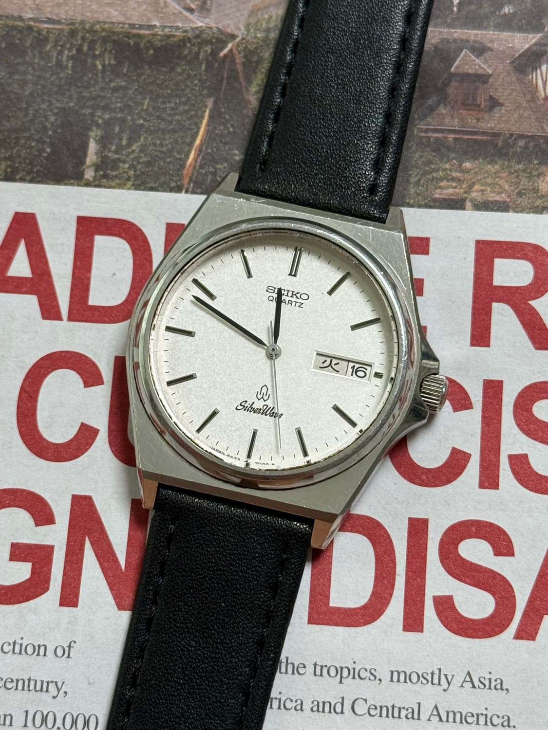 Seiko 세이코 쿼츠 SilverWave Snowflake Day-Da 상품이미지1
